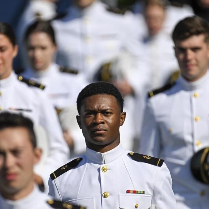 Defense secretary tells Navy graduates they are ready to serve